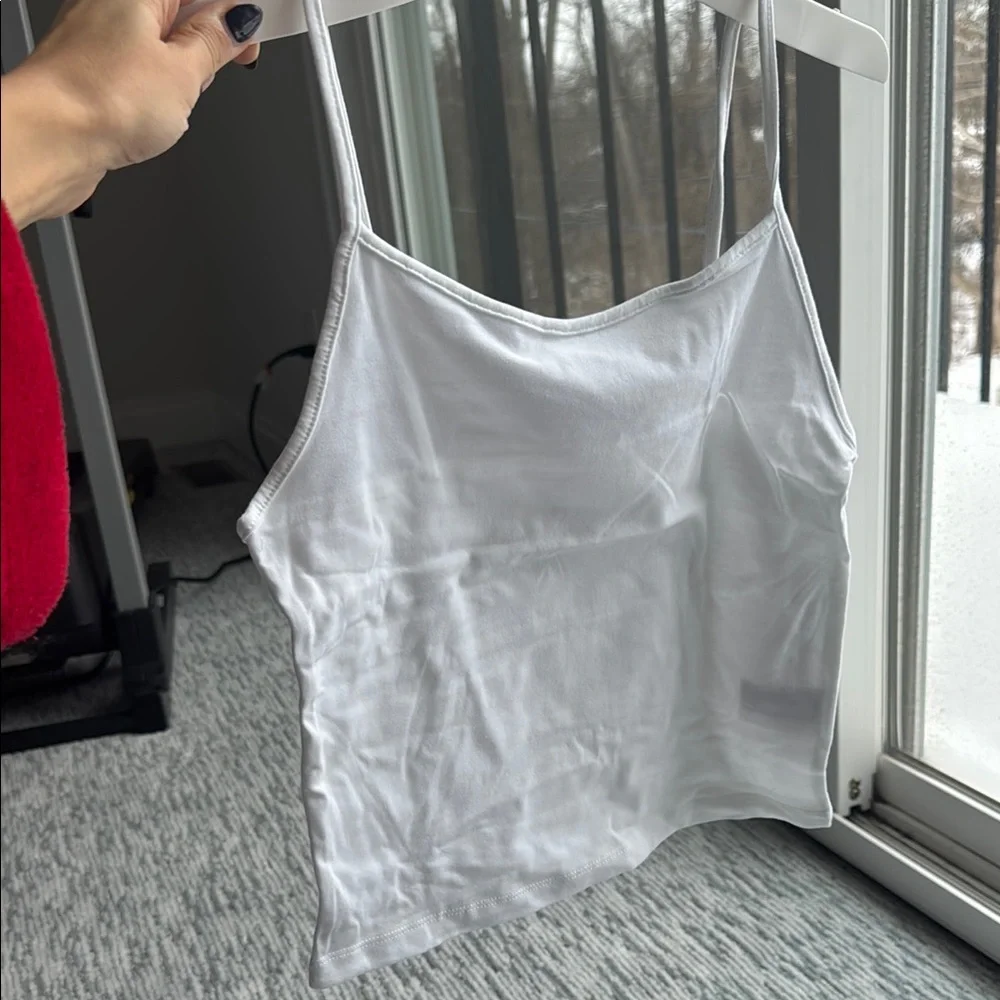 10 PACK Wild Fable Classic White Cotton Camisole Tank Top - Picture 4 of 4